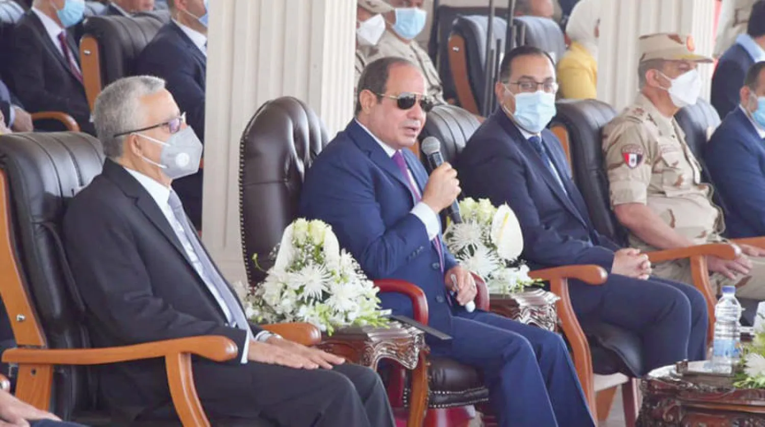السيسي يتحدث بمناسبة ذكرى مظاهرات 30 يونيو (الرئاسة المصرية)