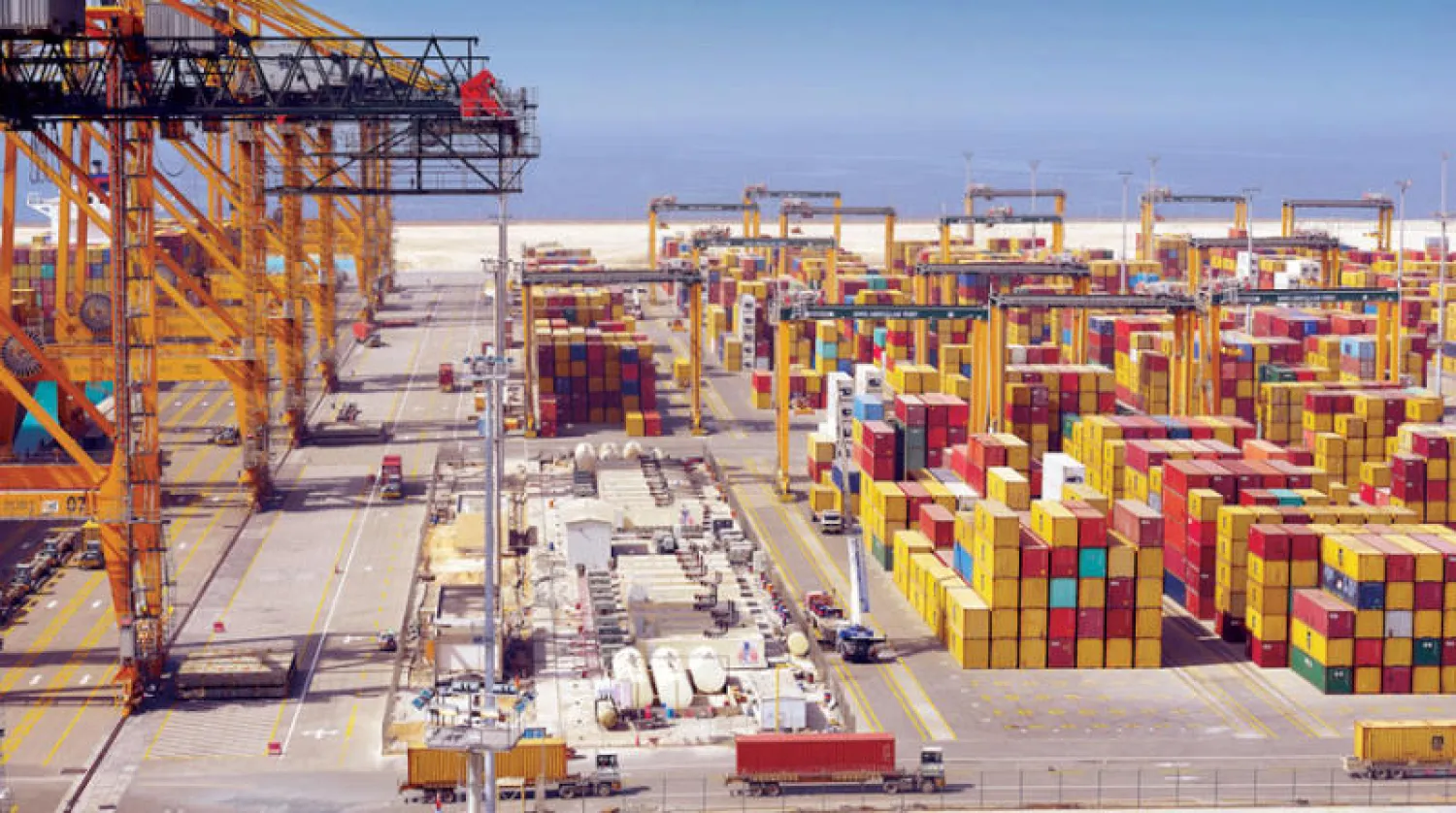 السعودية مرشحة لتكون واحدة من أكبر منصات الخدمات اللوجستية المهمة في العالم (الشرق الأوسط)