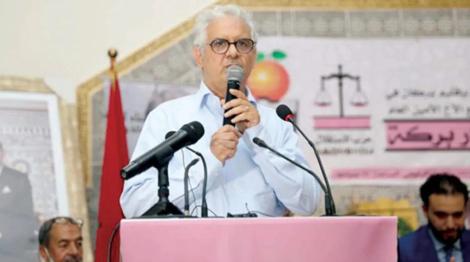 الأمين العام لحزب الاستقلال المغربي نزار بركة (الموقع الرسمي لحزب الاستقلال)