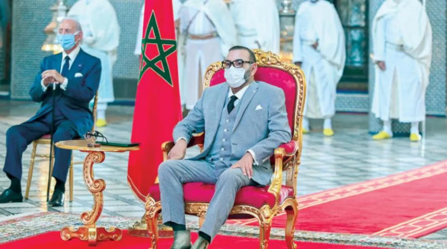 Kral 6. Muhammed aşı üretim projesinin imza törene katıldı. (MAP)