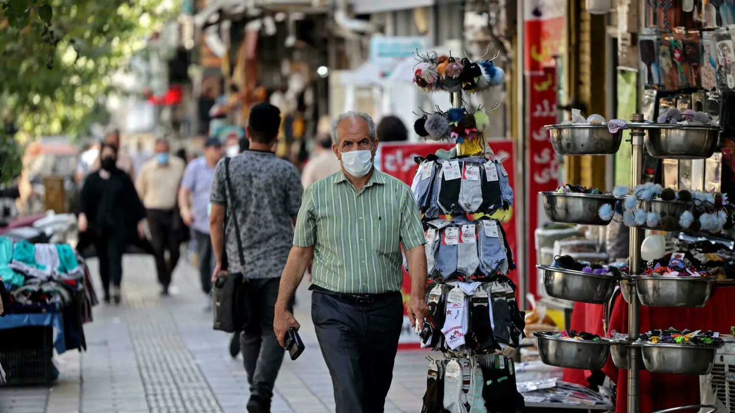 Iranians are enduring sweeping power blackouts, which authorities blame on high temperatures and a drought which have driven up demand and curtailed hydroelectric power generation. (AFP)