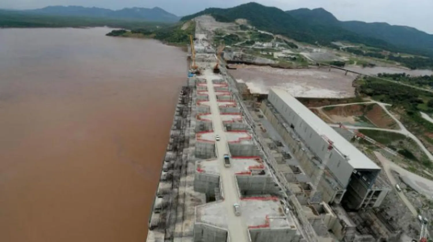 صورة موقع بناء «سد النهضة الإثيوبي» (أرشيفية-رويترز)