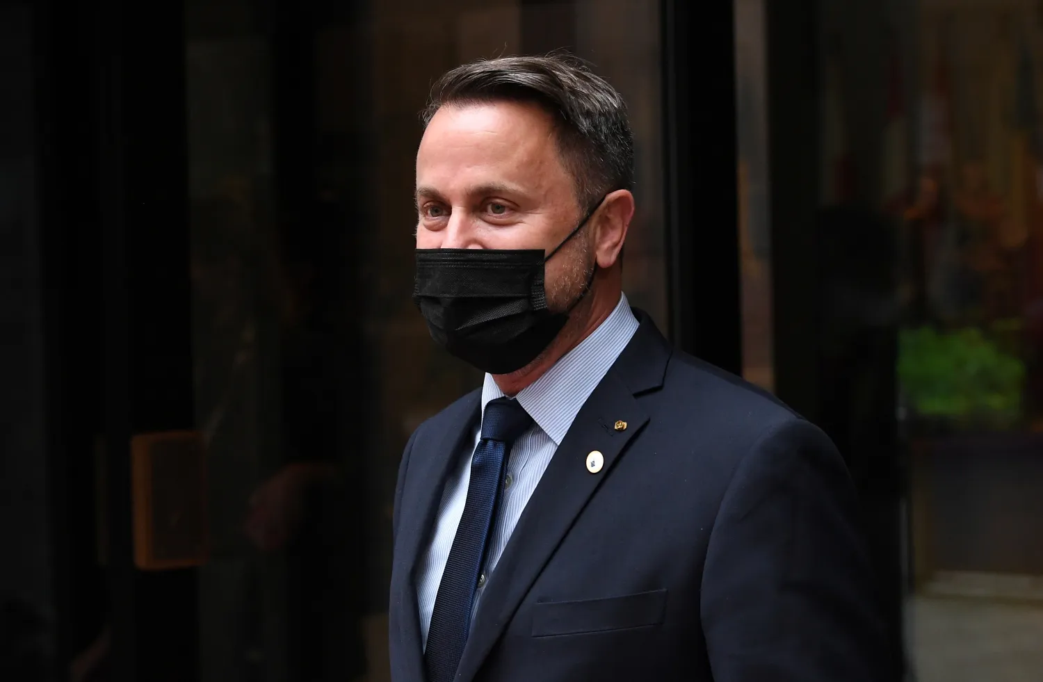 Luxembourg's Prime Minister Xavier Bettel departs after attending the second day of a EU summit at the European Council building in Brussels, Belgium June 25, 2021. John Thys/Pool via REUTERS
