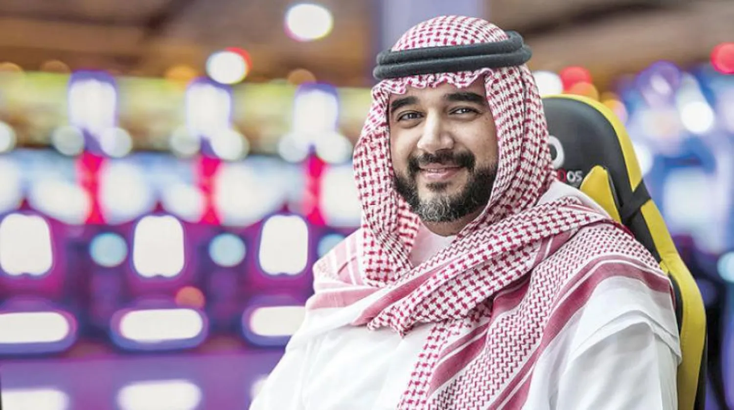 President of the Saudi Arabian Federation for Electronic Sports (SAFEIS) Prince Faisal bin Bandar bin Sultan bin Abdulaziz. (Asharq Al-Awsat)