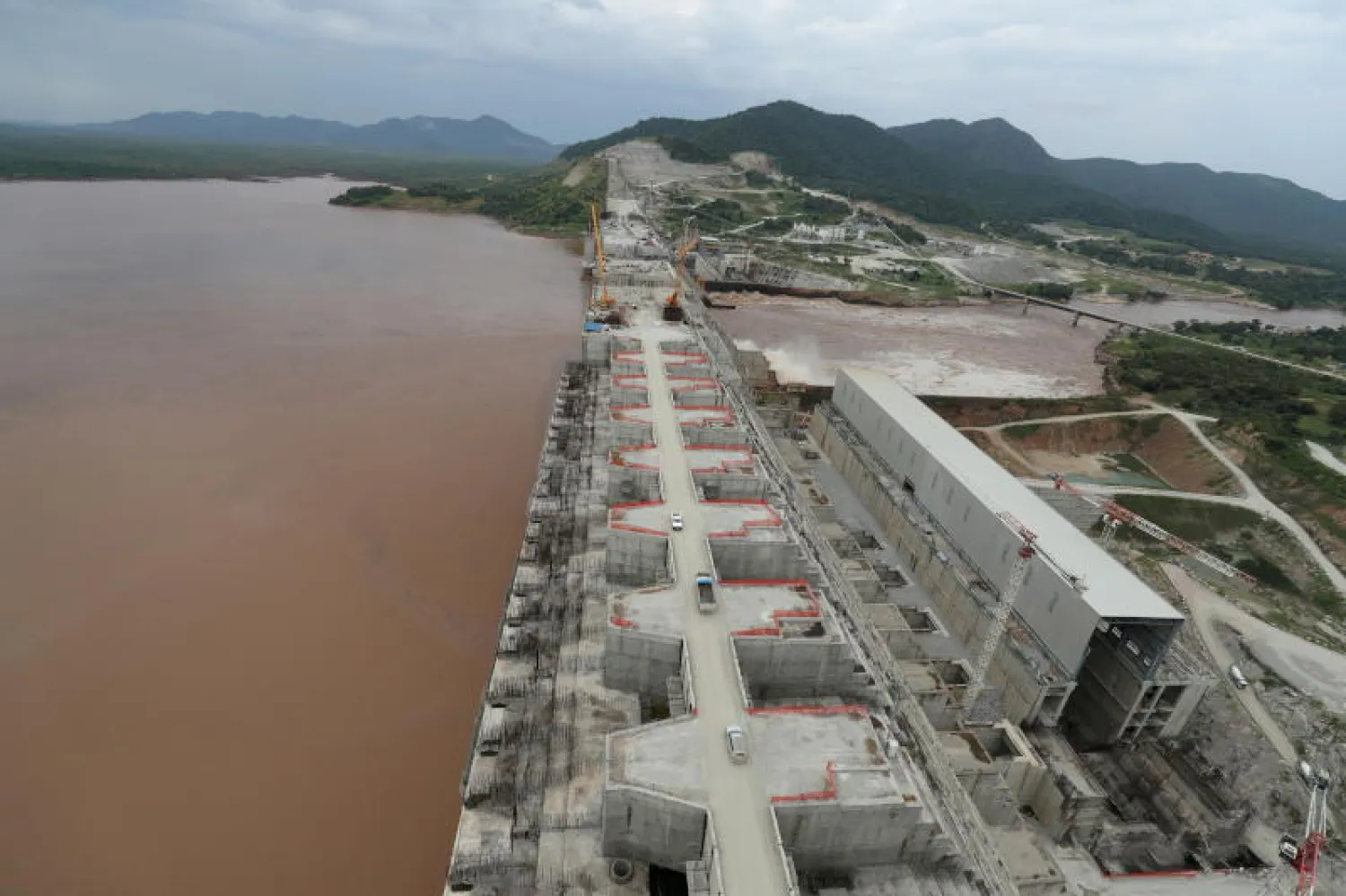سد النهضة الإثيوبي (رويترز)