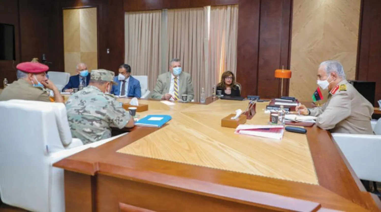 Hafter, dün akşam BM Libya Misyonu Başkanı Jan Kubis’i kabul etti. (Ulusal Ordu)