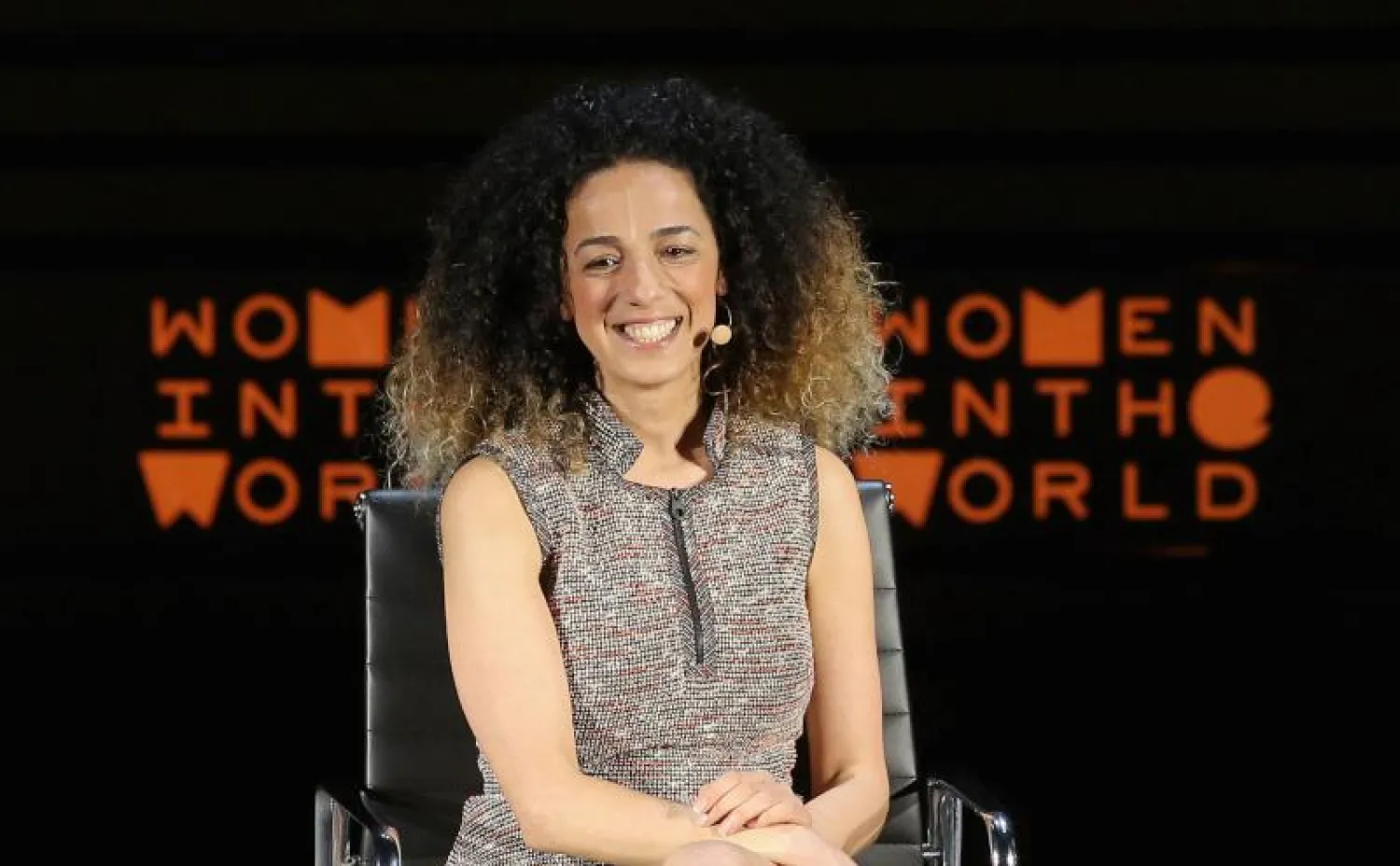 مسيح علي نجاد الصحافية والناشطة الإيرانية المقيمة في نيويورك (أ.ف.ب)