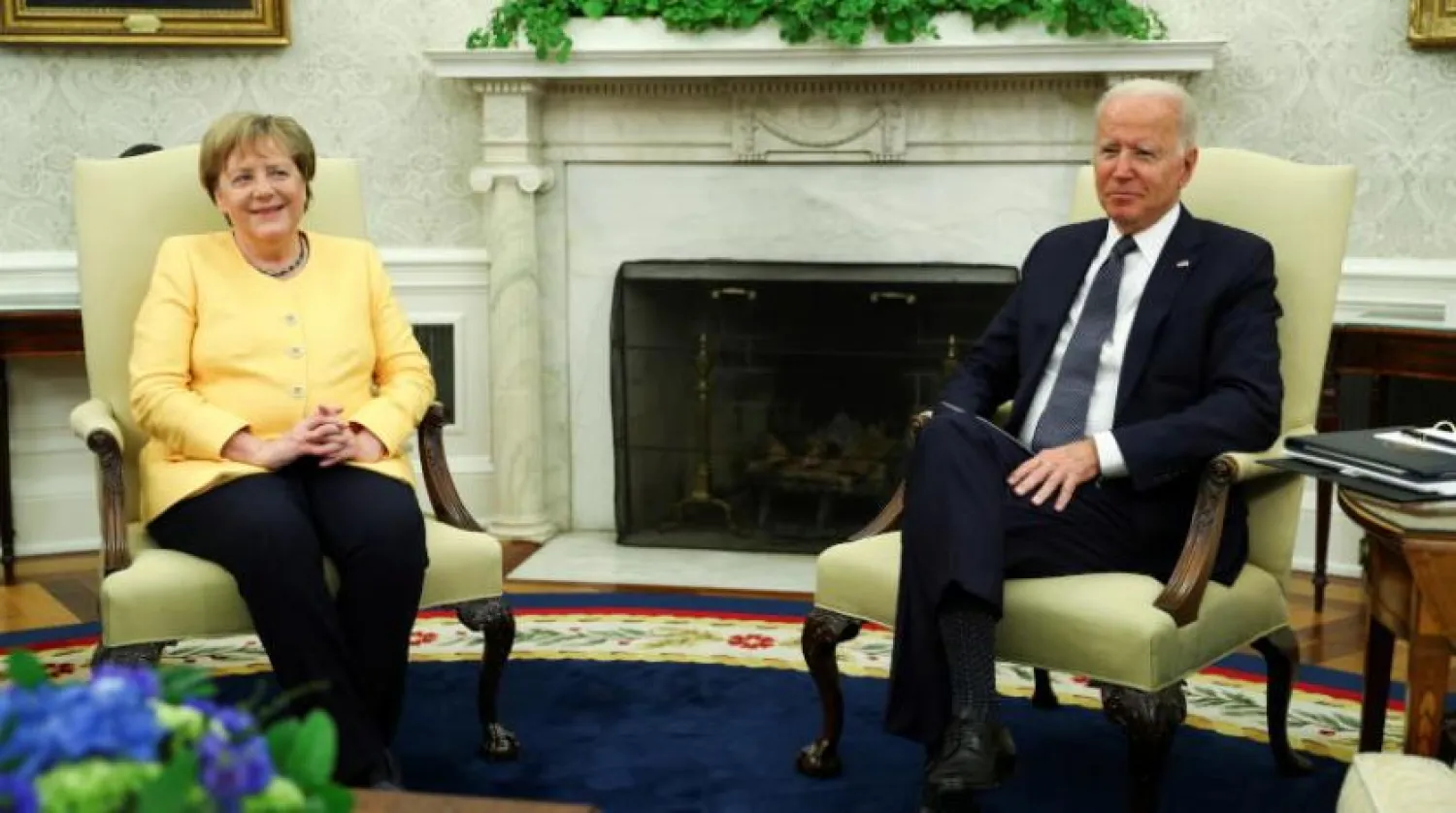 ABD Başkanı Joe Biden ve Almanya Başbakanı Angela Merkel
