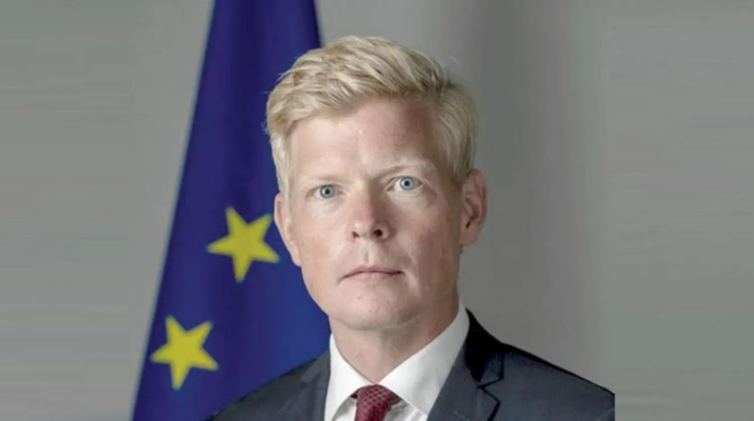 Swedish diplomat Hans Grundberg (Asharq Al-Awsat)