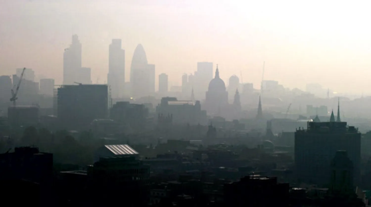 الضباب في لندن (أ.ف.ب)