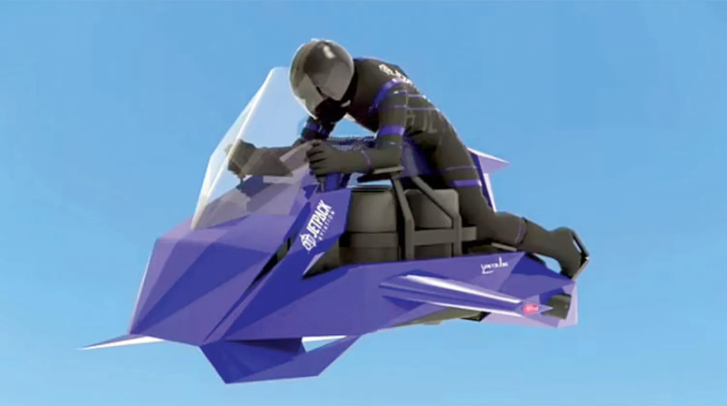 الدراجة النارية الطائرة (جيت باك)