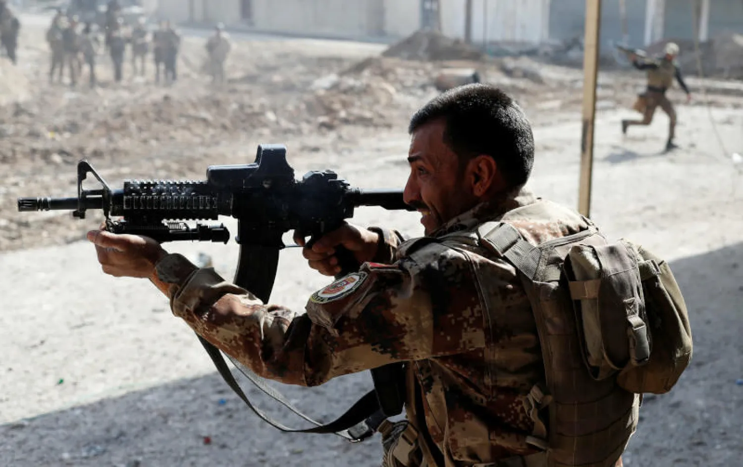 جندي عراقي في الموصل (أرشيف - رويترز)