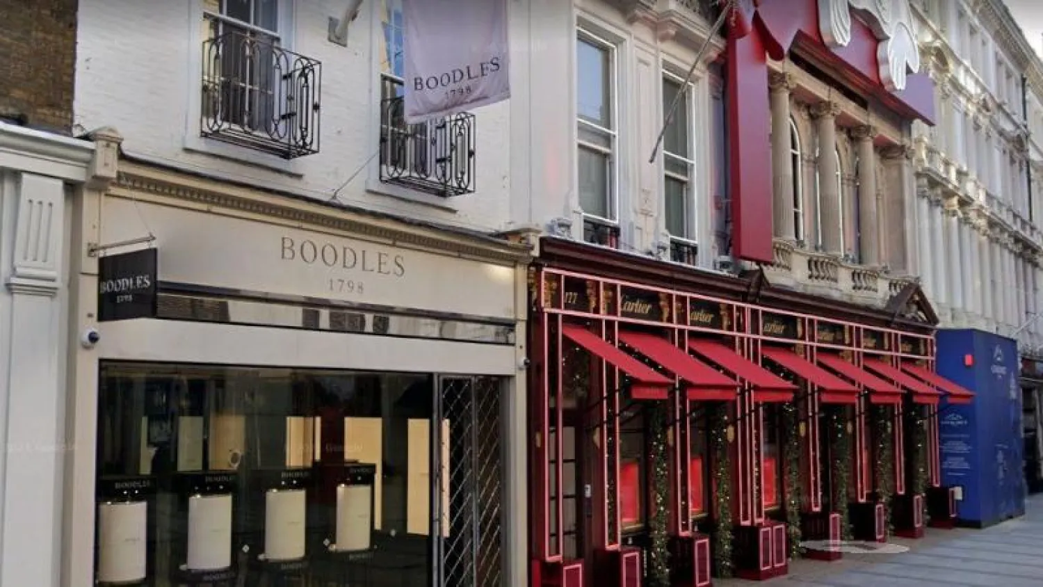 صالة عرض «بودلز» بوسط لندن (بي بي سي)