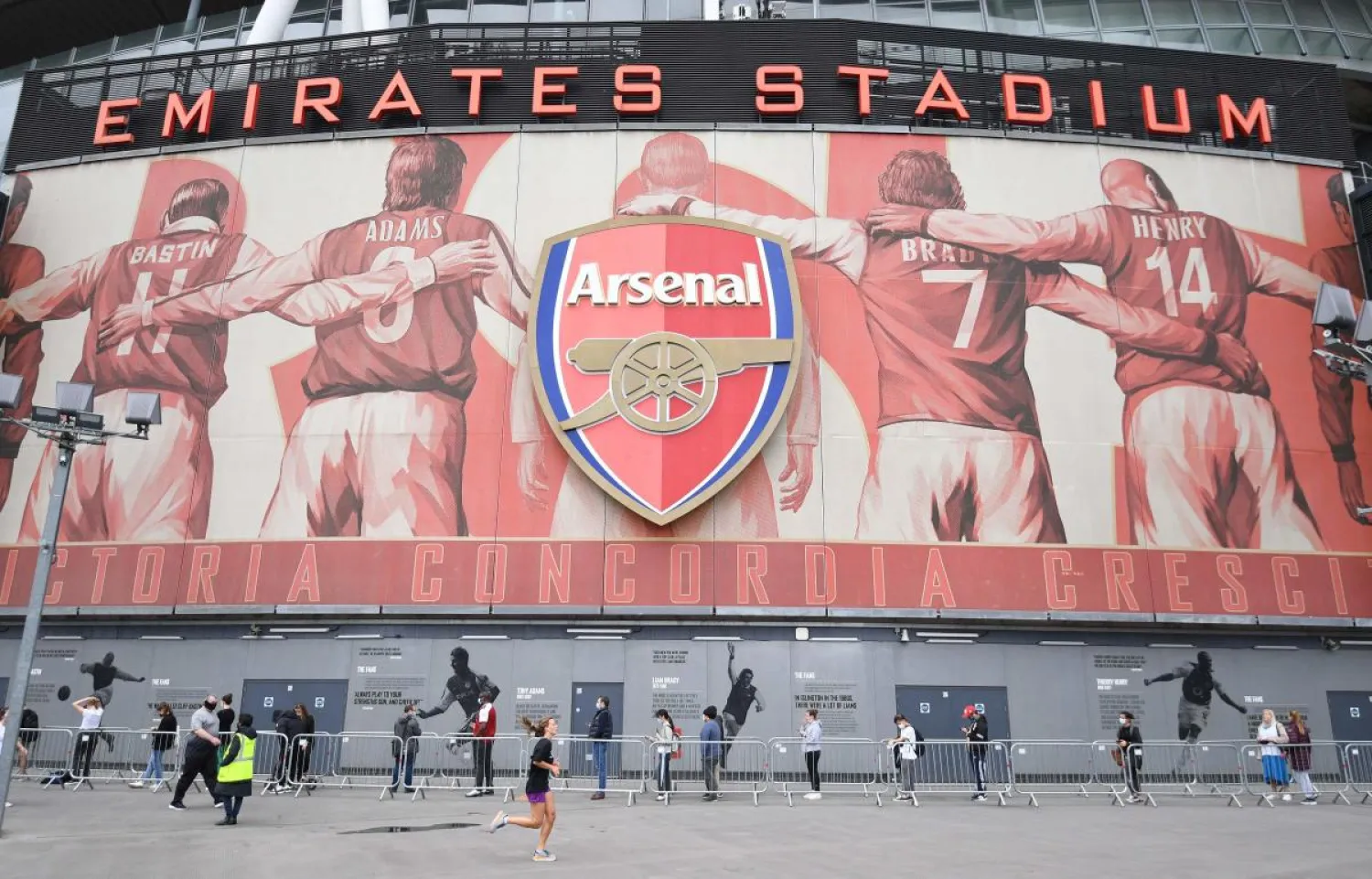Emirates Stadium, home to Arsenal football club. Credit: AFP Photo
