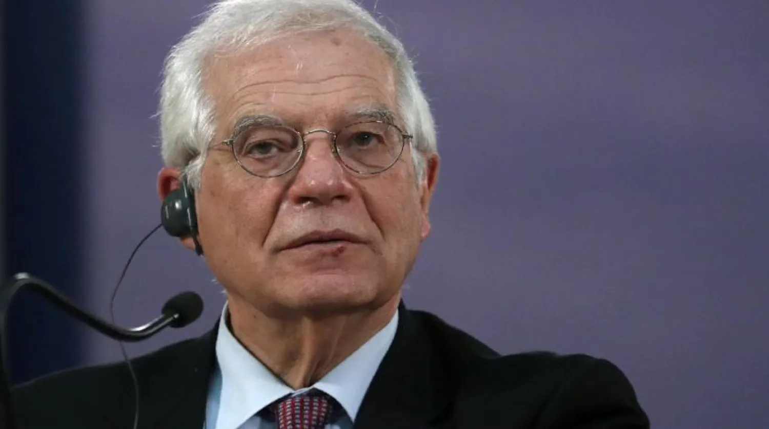 European Union foreign policy chief Josep Borrell during a press conference in Belgrade, Serbia, January 31, 2020. (AP)