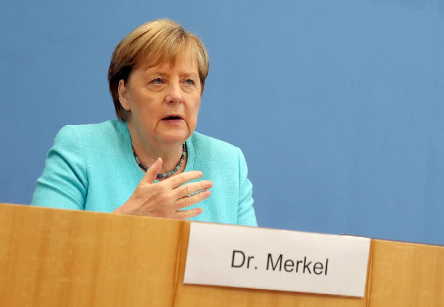 المستشارة الألمانية أنجيلا ميركل (د.ب.أ)