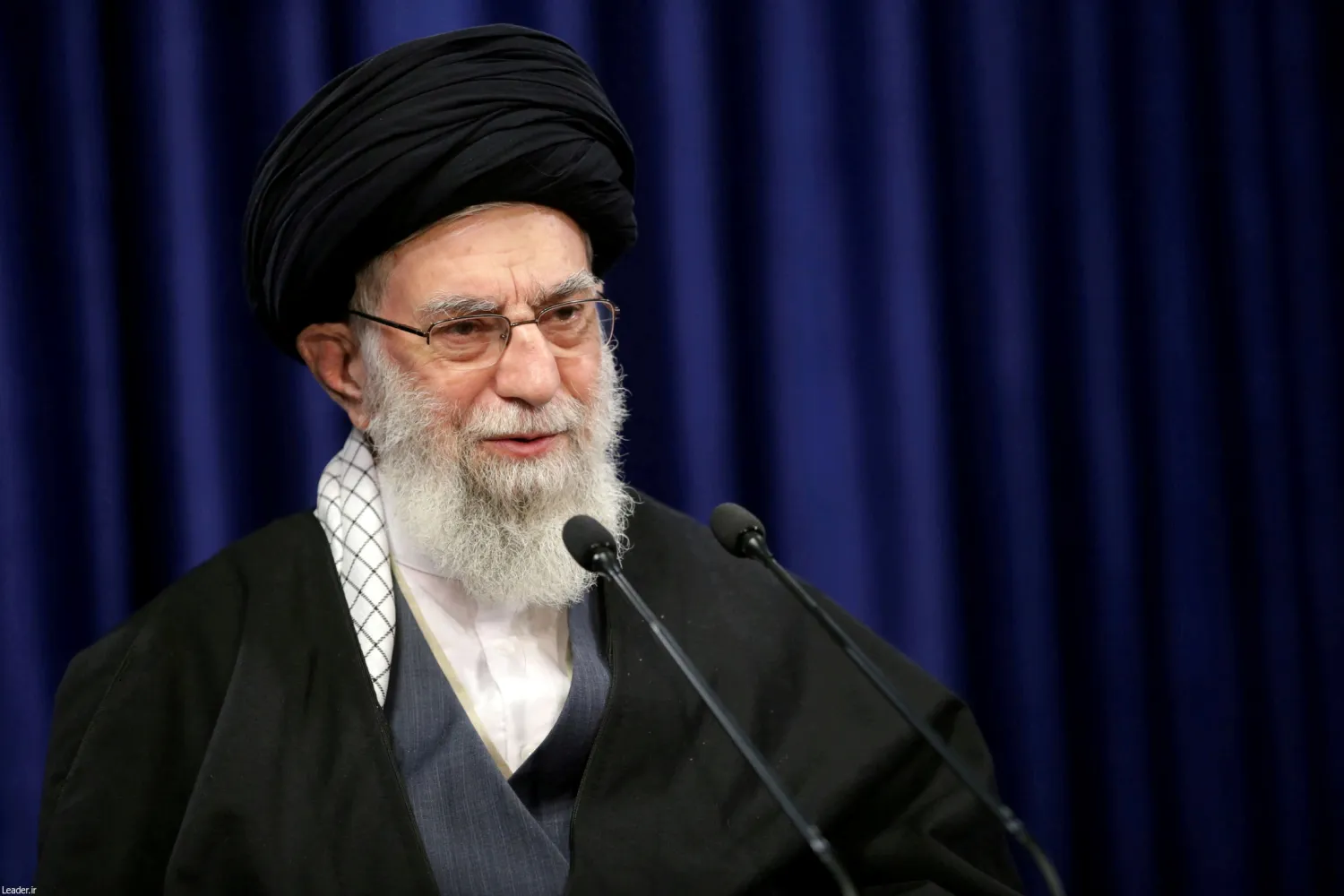 Iranian Supreme Leader Ali Khamenei delivers a televised speech in Tehran, Iran, January 8, 2021. Official Khamenei Website/Handout via REUTERS