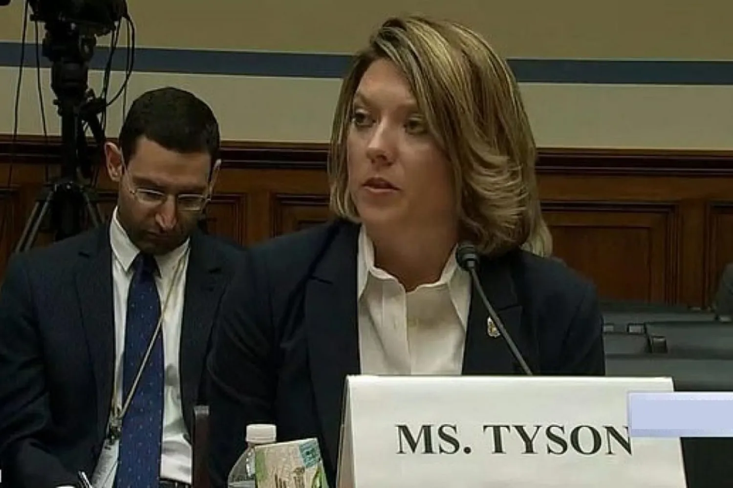 FBI Kongre İşlerinden Sorumlu Direktör Yardımcısı Jill C. Tyson, 2019'dan beri görevinin başında (CSPAN)