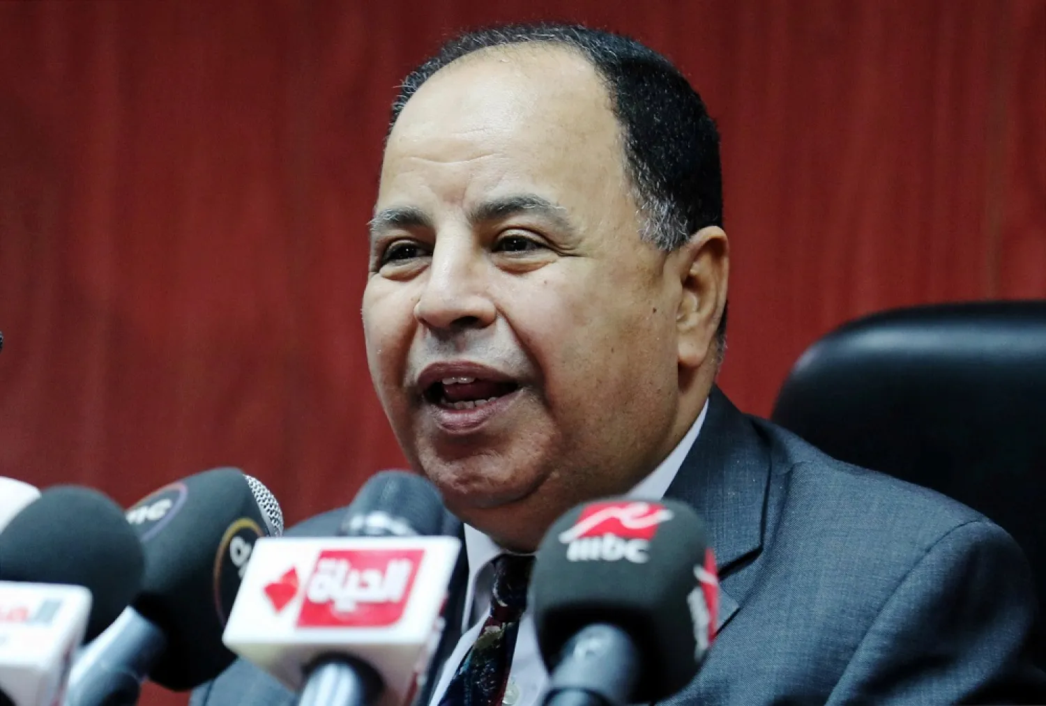 Egypt’s Minister of Finance Mohamed Maait. (Reuters)