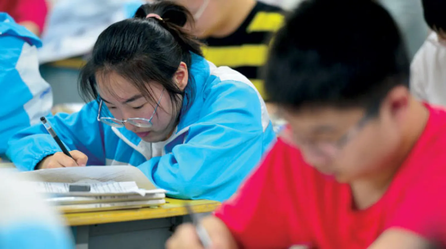 تجاوز حجم قطاع التعليم الخاص في الصين 260 مليار دولار عام 2018 مع نموه بشكل هائل منذ ذلك الوقت (رويترز)