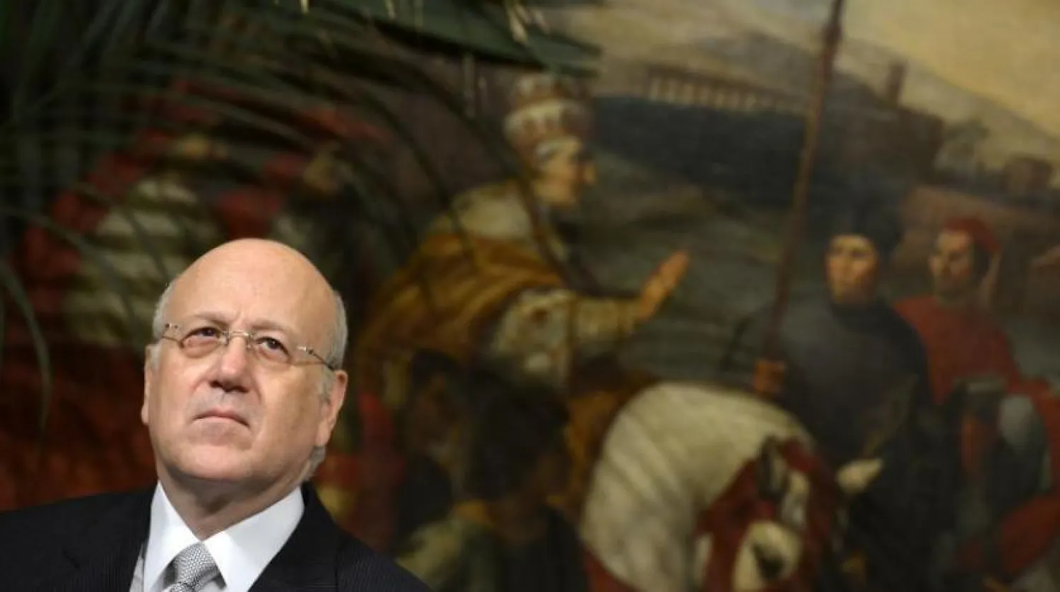 Lebanon's prime minister-designate Najib Mikati. AFP