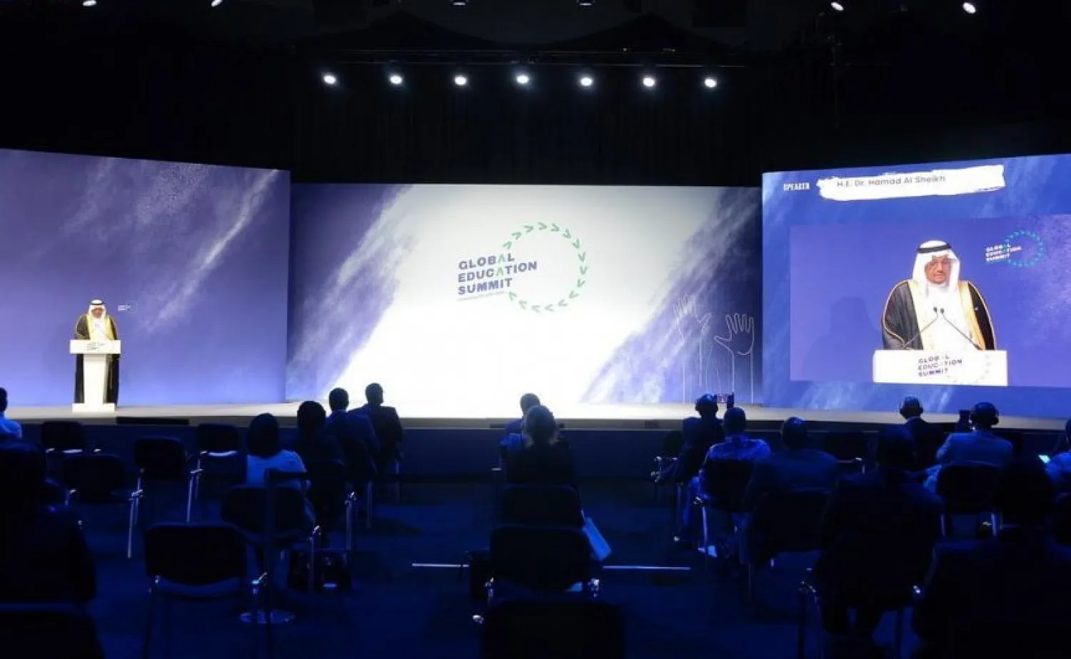 Crown Prince Mohammed announced Saudi Arabia's donation of $3 million to support the Global Partnership for Education Strategy 2025.