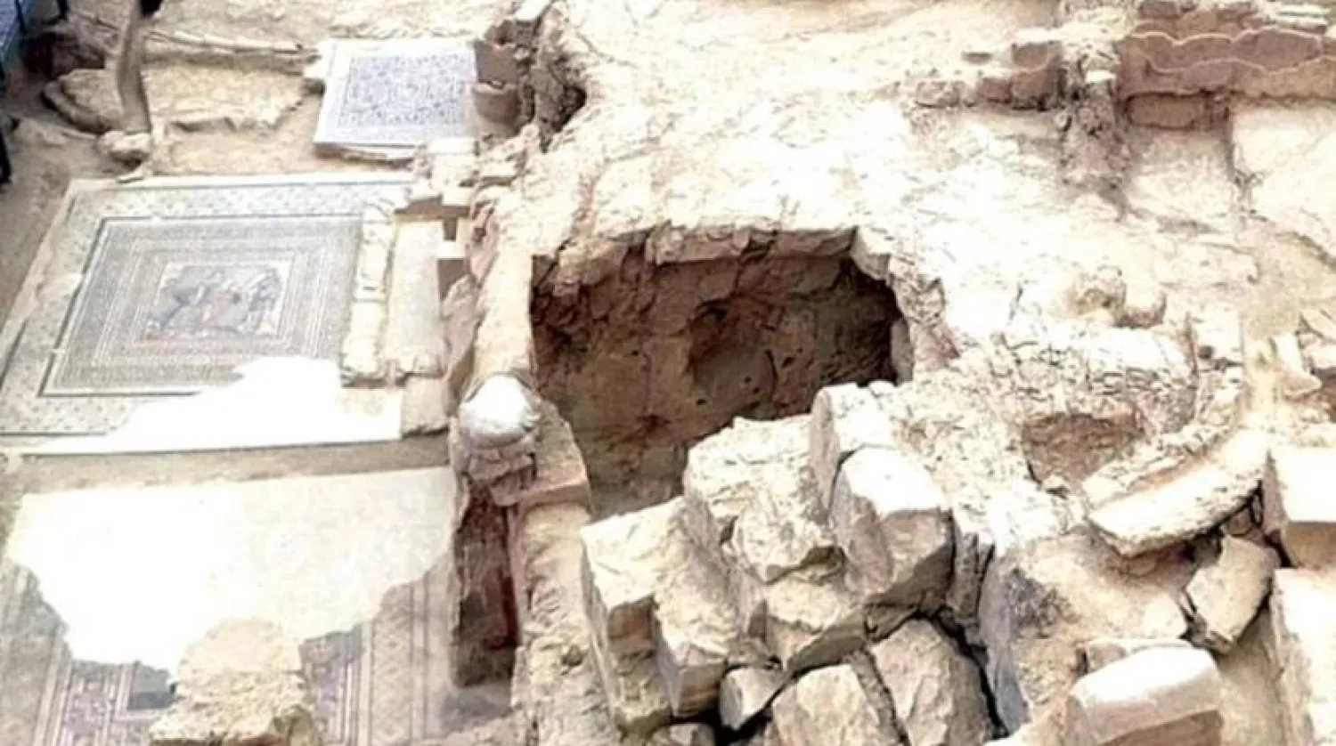 Dining room from the Roman era discovered in Turkey (Ankara University)