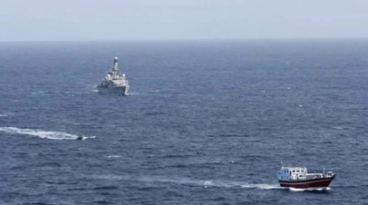 Ships seen in the Arabian Sea. AP file photo