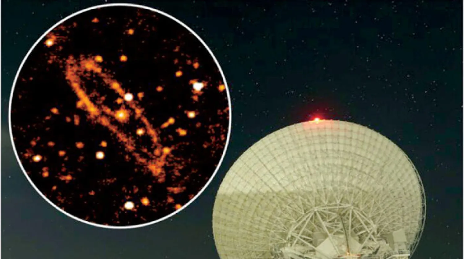 مجرة «المرأة المسلسلة» بواسطة تلسكوب ساردينيا في إيطاليا (الفريق البحثي)