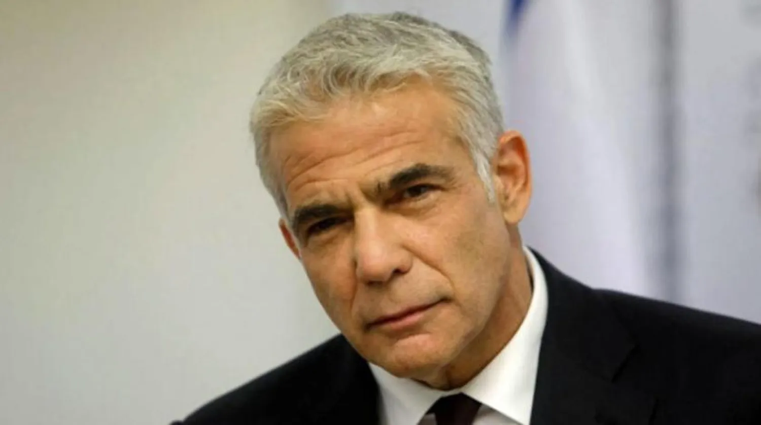 Israeli Foreign Minister Yair Lapid (AFP)

