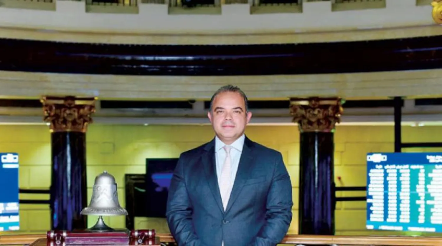 Chairman of the Egyptian Exchange Mohamed Farid. (Asharq Al-Awsat)