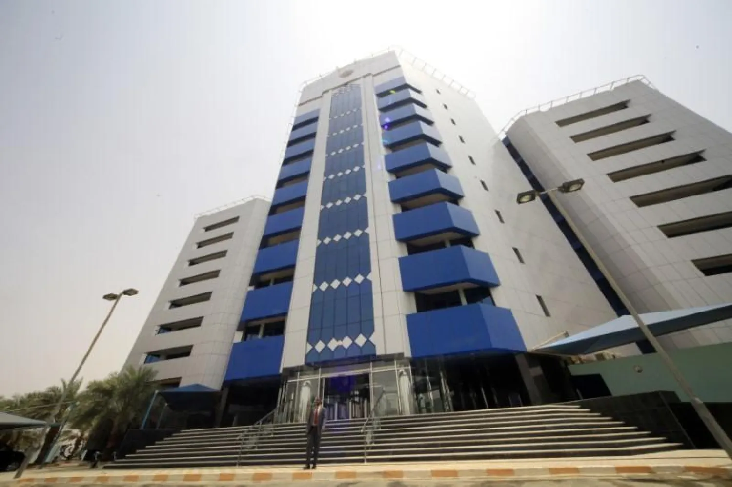 Sudan’s Central Bank headquarters in Khartoum. (Reuters file photo)