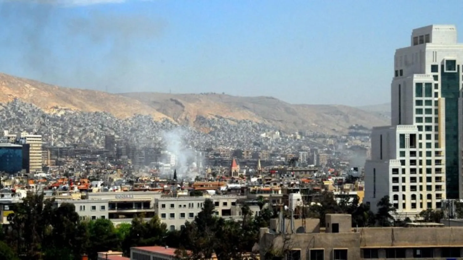 A general view of Damascus. (AFP file photo)