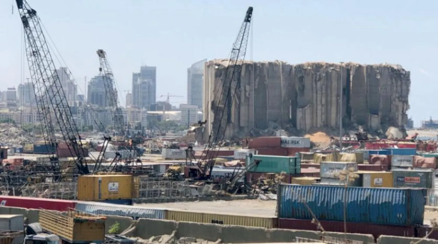 Patlamadan bir yıl sonra Beyrut Limanı sahasında her şey tahrip olmuş durumda (Şarku’l Avsat)