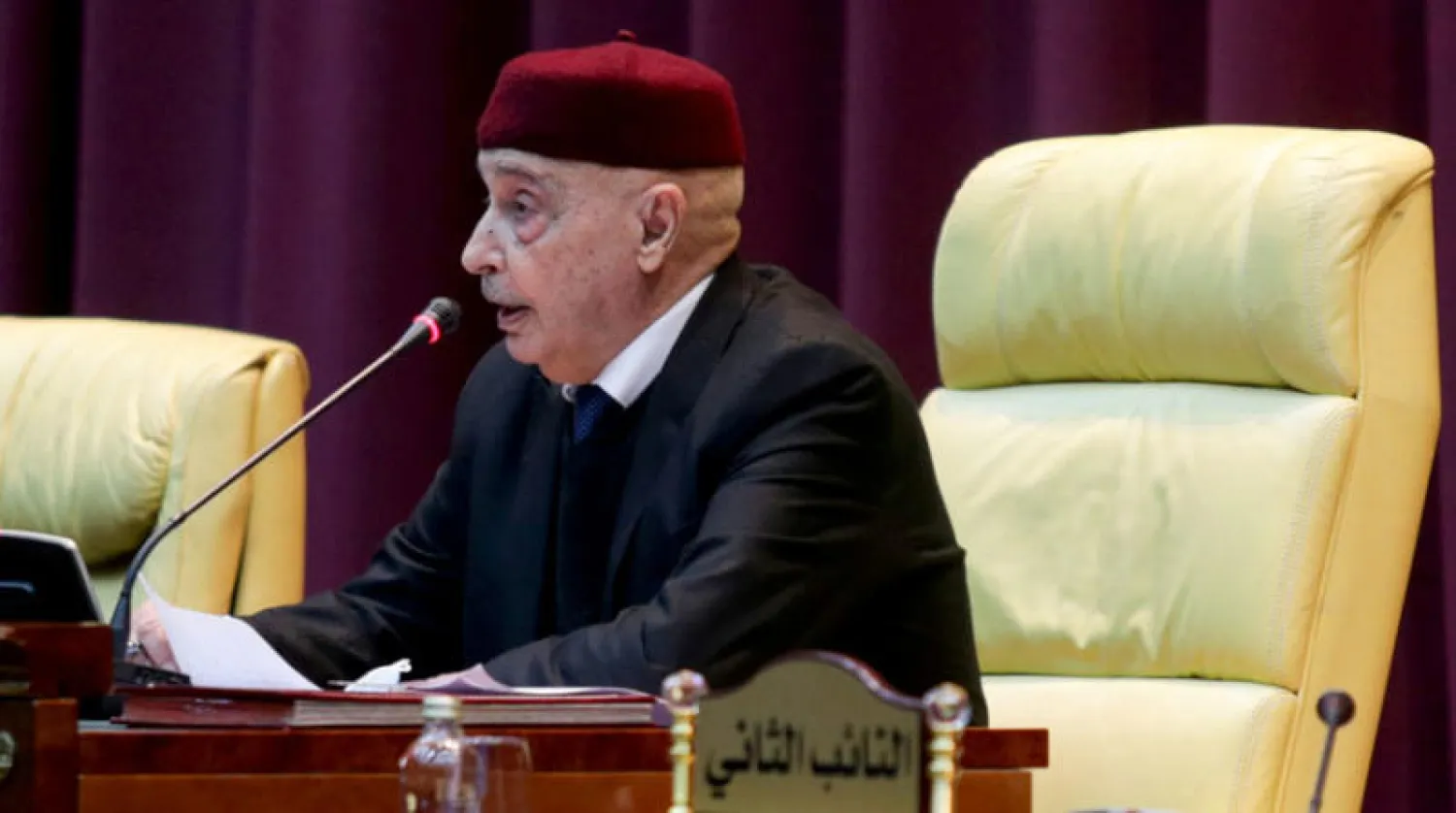 عقيلة صالح رئيس مجلس النواب الليبي (رويترز)