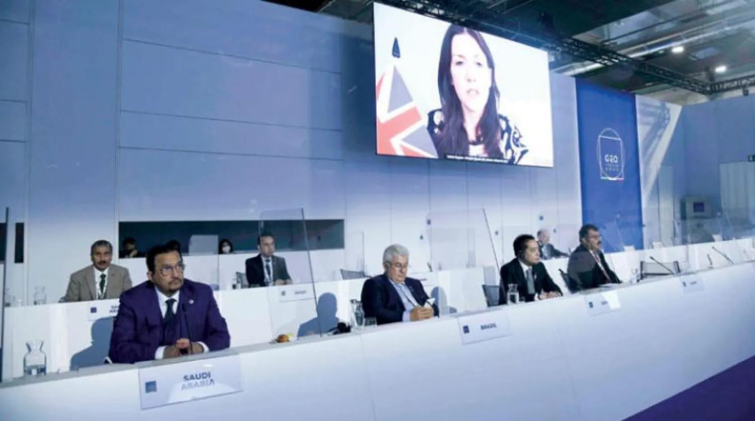 Saudi Minister of Education Dr. Hamad Al Al-Sheikh during his participation in the meeting of the research ministers of the G20. (SPA)