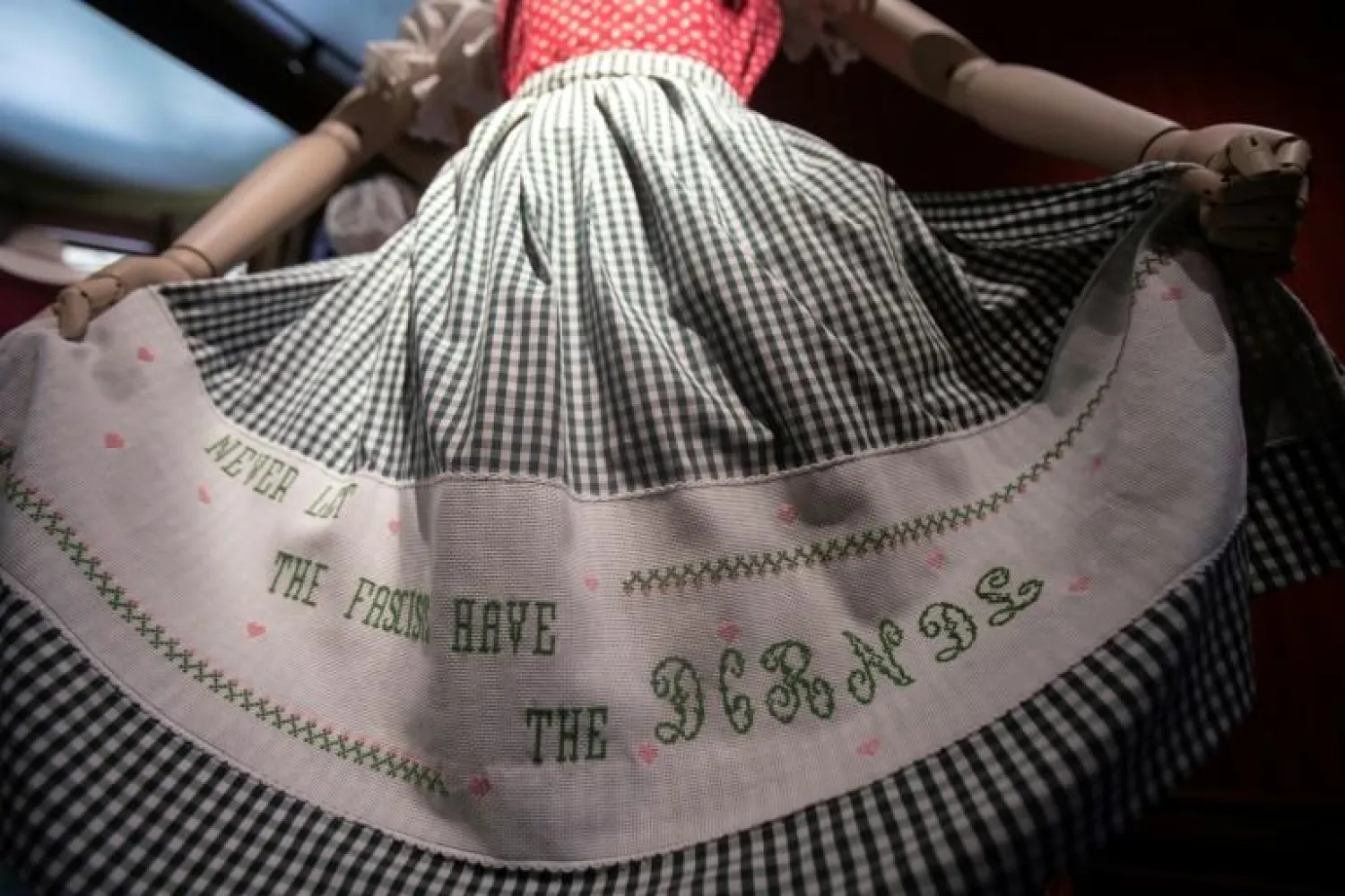 From the countryside to the catwalk, the traditional dirndl dress's journey is explored in an exhibition in Austria ALEX HALADA AFP
