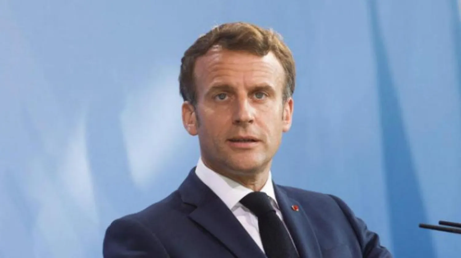 الرئيس الفرنسي إيمانويل ماكرون (أ.ف.ب)