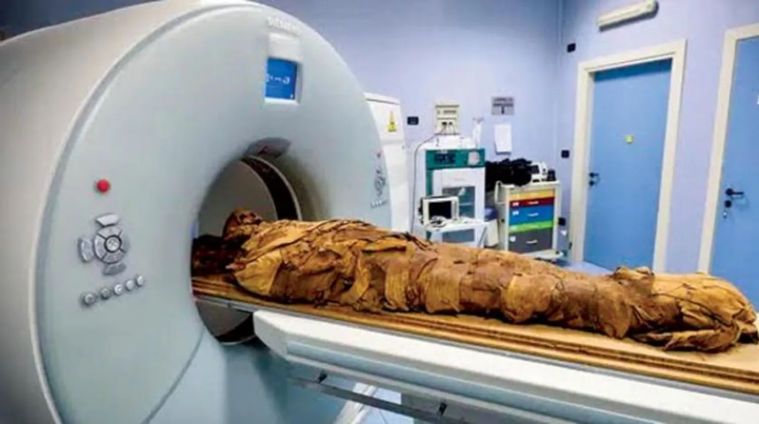 Mummies can be used to trace the history of the coronavirus. (Reuters)