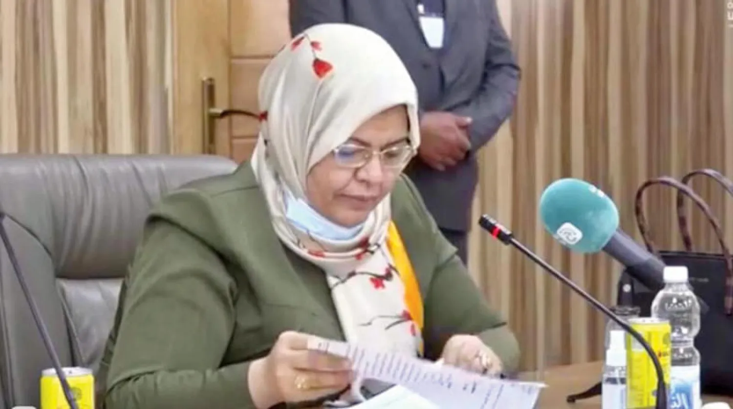 وزيرة العدل الليبية حليمة عبد الرحمن