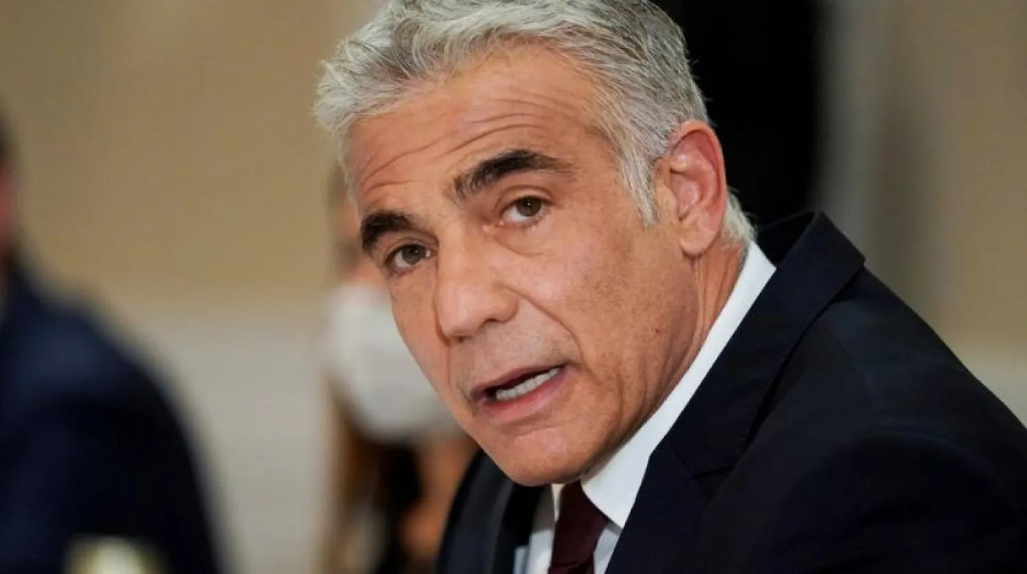 Israeli Foreign Minister Yair Lapid. (Reuters)