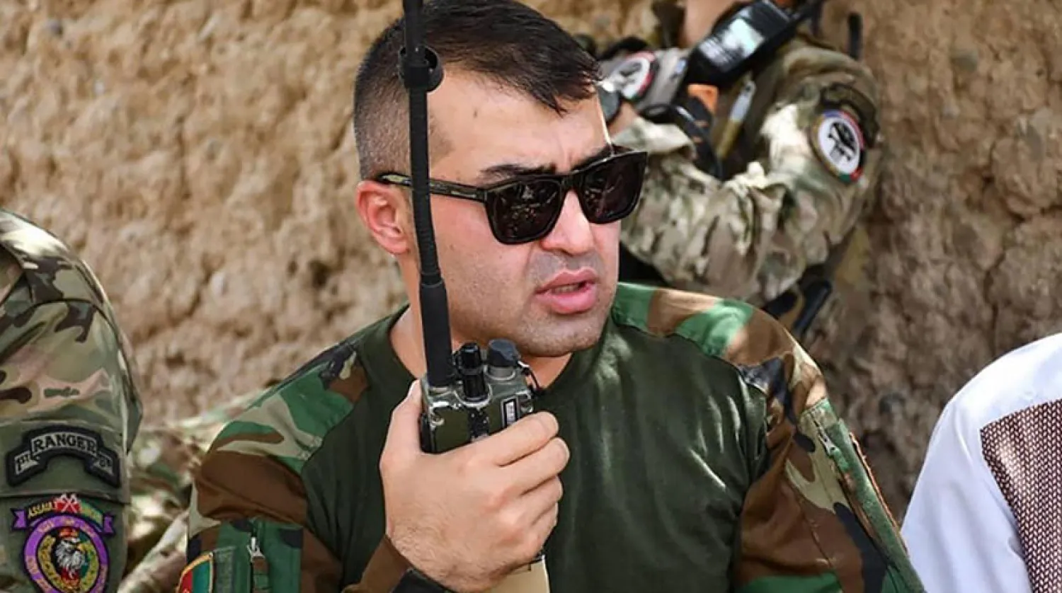 Ülkenin güneyindeki en yüksek rütbeli askeri komutan genç Afgan General Sami Sedat (215/AFP Alayı Halkla İlişkiler Ofisi)