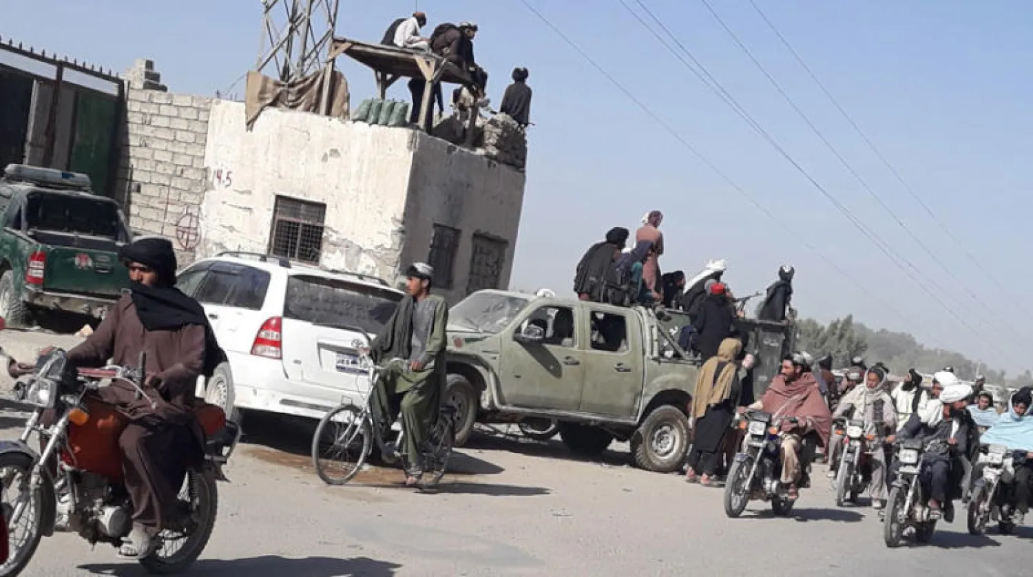 لشكرجاه عاصمة ولاية هلمند بعد سقوطها في أيدي «طالبان» (إ.ب.أ)