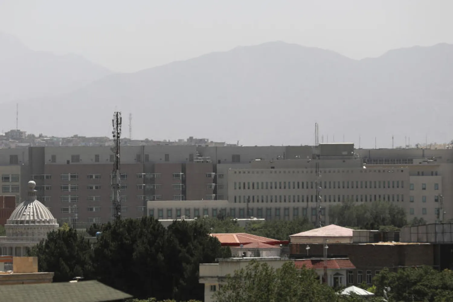 السفارة الأميركية في كابل (أ.ب)