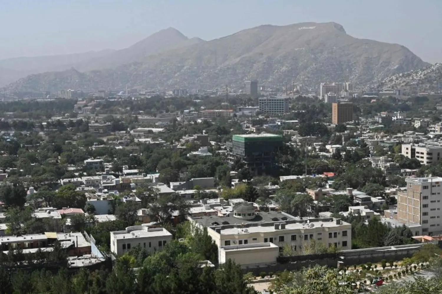 صورة التقطت اليوم للعاصمة الأفغانية كابل (أ.ف.ب)