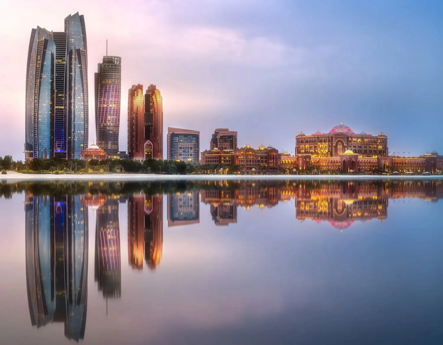 A general view of Abu Dhabi. (WAM)