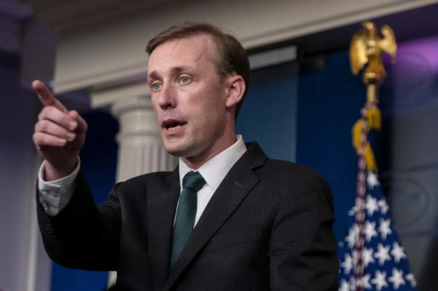 مستشار الأمن القومي الأميركي جايك سوليفان (أ.ف.ب)