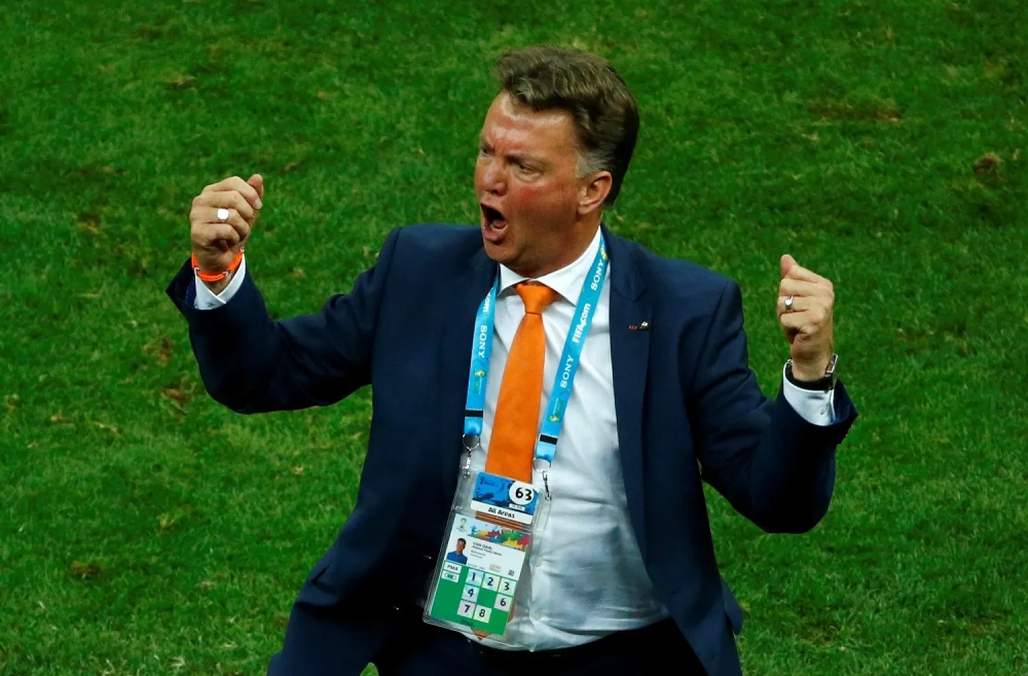Louis van Gaal. (Reuters)