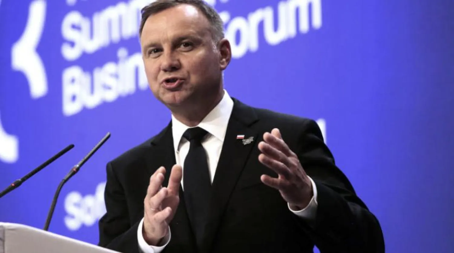 Polonya Cumhurbaşkanı Andrzej Duda. (AP)
