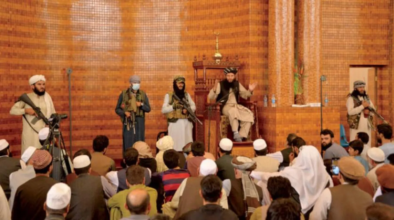 رهبران «طالبان» در مساجد کابل.. واهمه از موج پیگردها